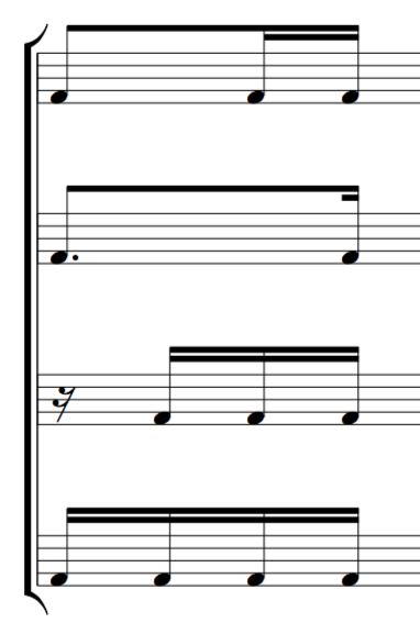 Rhythms for AP – Modern Music Theory Improvisation and Application
