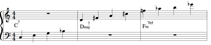 major 23rd chord example for music jazz improvisation