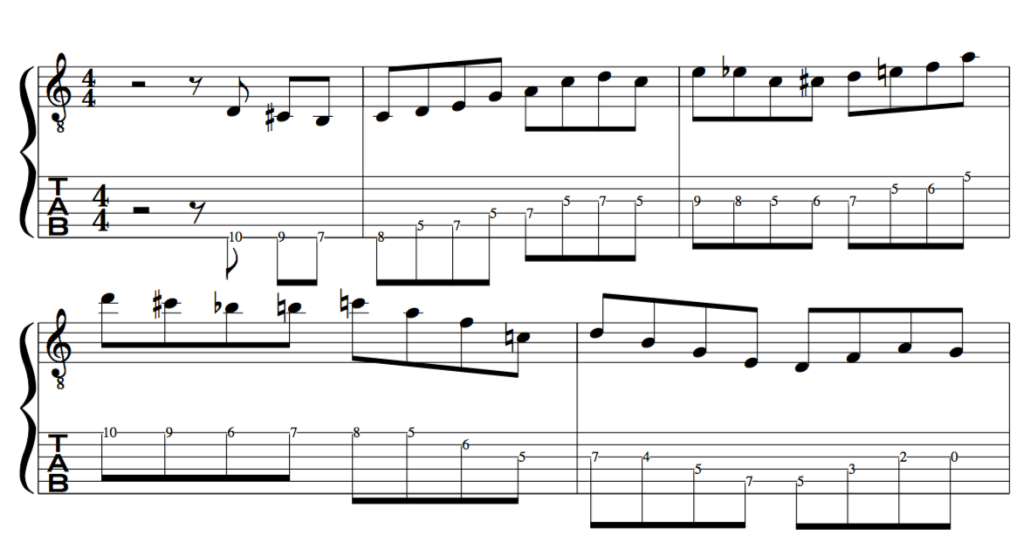 JAZZ Enclosure/Approach notes/ Chromatics: TARGET TONES LESSON – Modern ...
