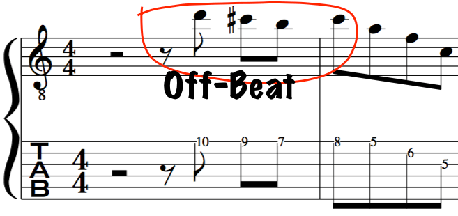 target-tones-jazz-chromatics-how-to-example-off-beat