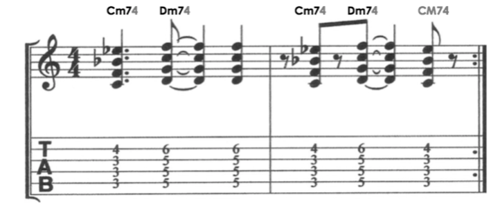 Dorian Modal Jazz Vamp. How to make Dorian mode "Jazzy" with 4ths in the modal chords. Quartal McCoy Tyner Coltrane jazz modal style of music and improvisation music theory lesson