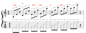 Julian, Lage, jazz, chords, guitar, lesson, top, down, inversions, triads, solo guitar, endings,