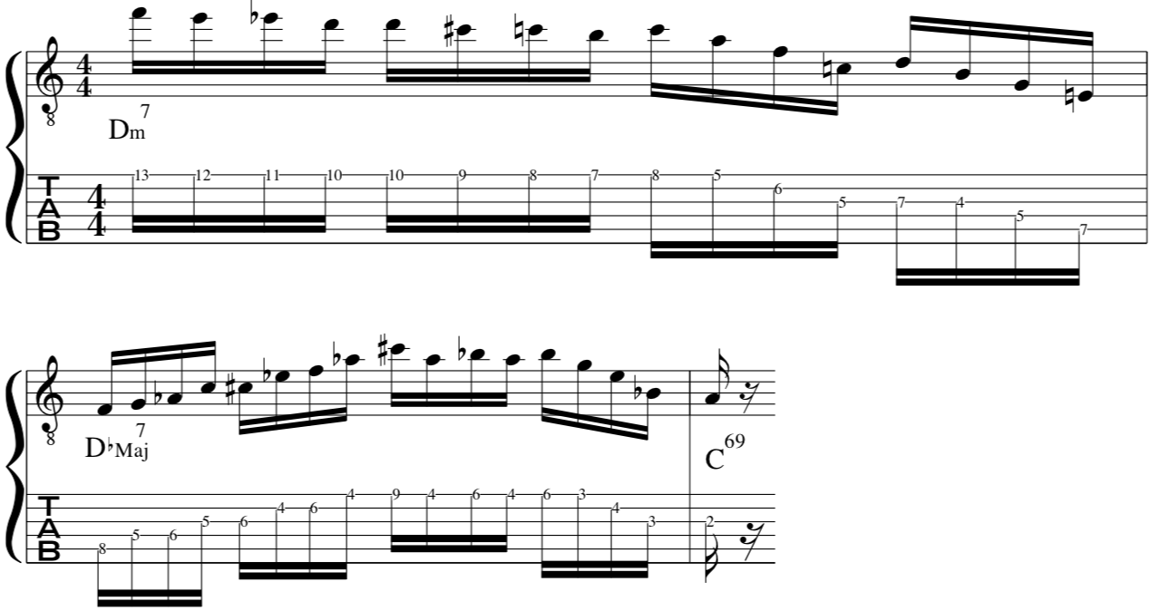 John-Mclaughlin-jazz-guitar-lesson-licks-alternate-picking