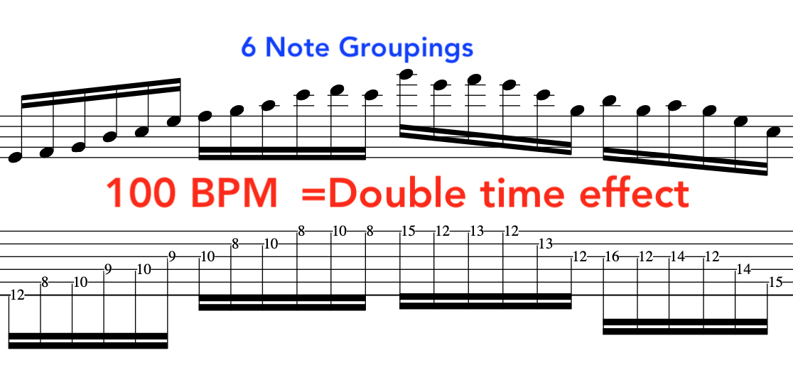 Alternate-Picking-Groups-6 notes-fusion-guitar