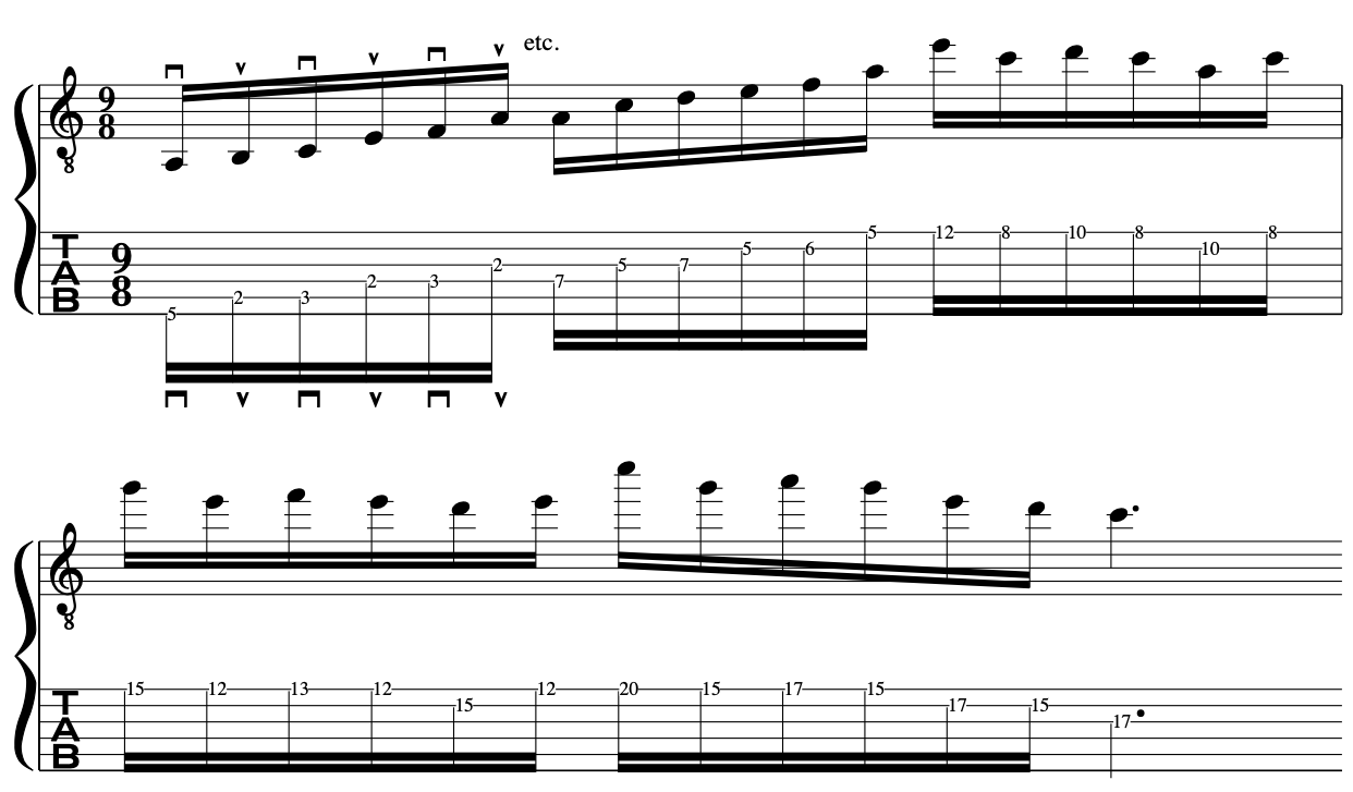 hexatonic-guitar-exercises-alternate-picking-examples