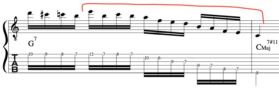 jazz-guitar-alternate-picking-lesson-exercies