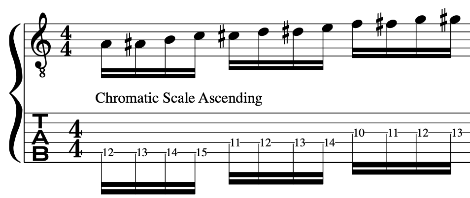 chromatic-scale-ascending
