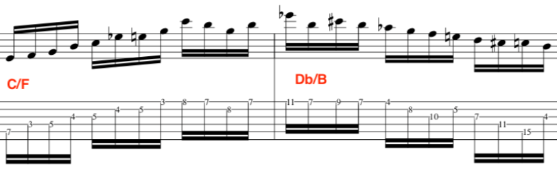 john-mclauglin-guitar-chords-improvisation-licks-examples