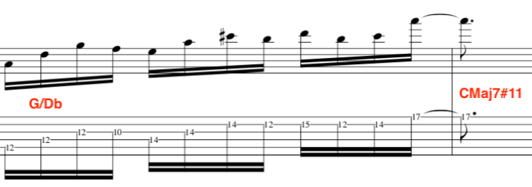 john-mclauglin-guitar-chords-improvisation-licks-examples