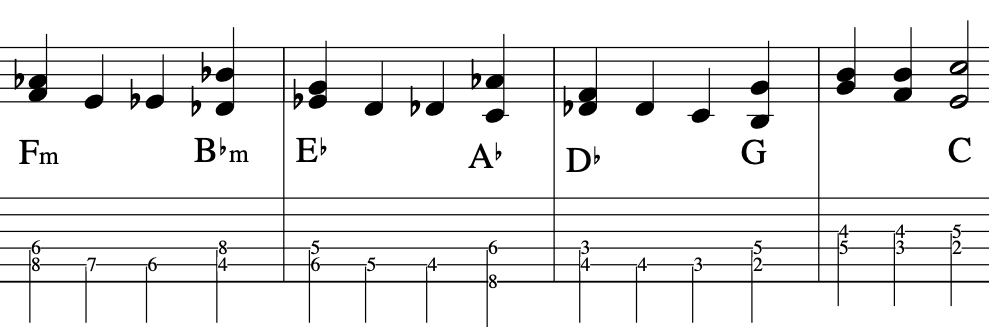 julian-lage-jazz-chords-melody-guitar-example