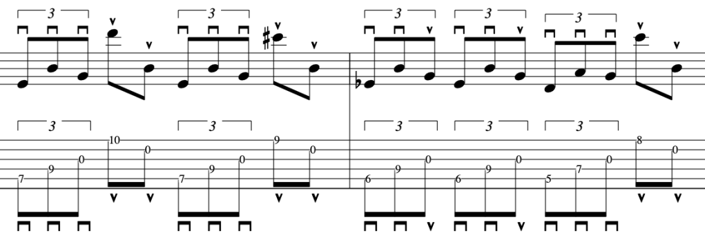 chordal_picking_aldimeola_guitar_lesson_tab