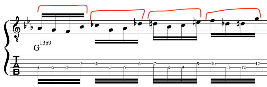 john_mclaughlin_jazz_guitar_diminished_scale_example