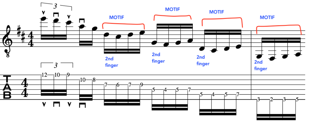 John McLaughlin shakti guitar lesson John McLaughlin shakti guitar lesson with music notation and guitar tab example