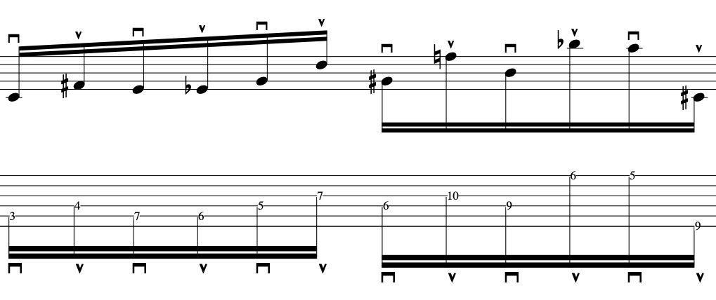 Josef Mattias Hauer's intervallic music tropes fro composition and improvisation