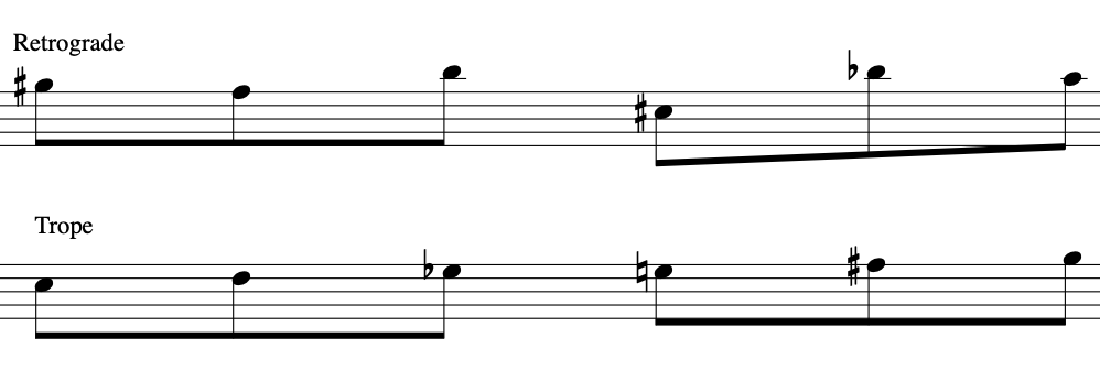 image example of Joseph Mattius Hauer superimposing music tropes